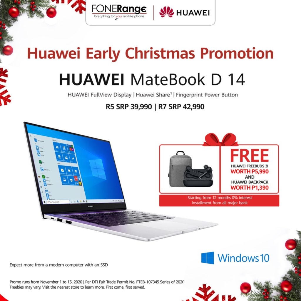 Huawei Early Christmas Promo